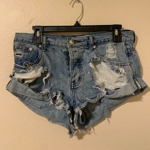One teaspoon denim shorts